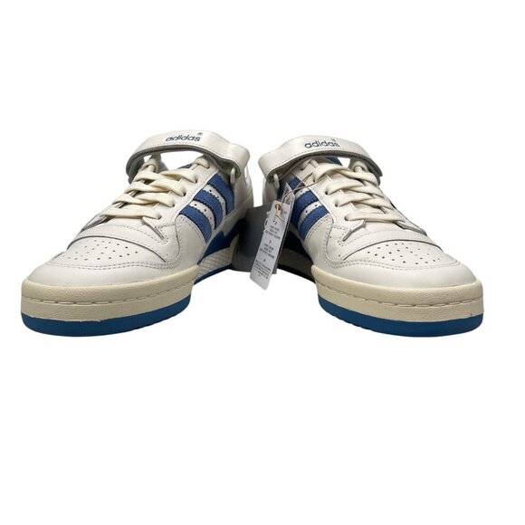 Adidas Forum 84 Low Goat Skin Leather White Royal Shoes JI4658 Mens Size 9-12 - Picture 8 of 9